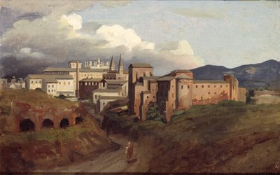 Ansicht von St. John Lateran, Rom, 1822 von Joseph Desire Court